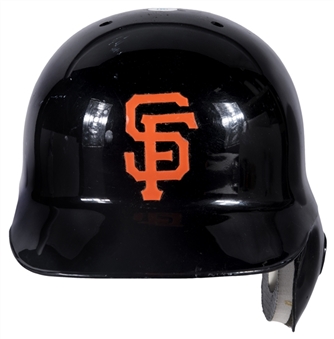 2008 Brian Wilson Game Used San Francisco Giants Batting Helmet (Giants LOA)